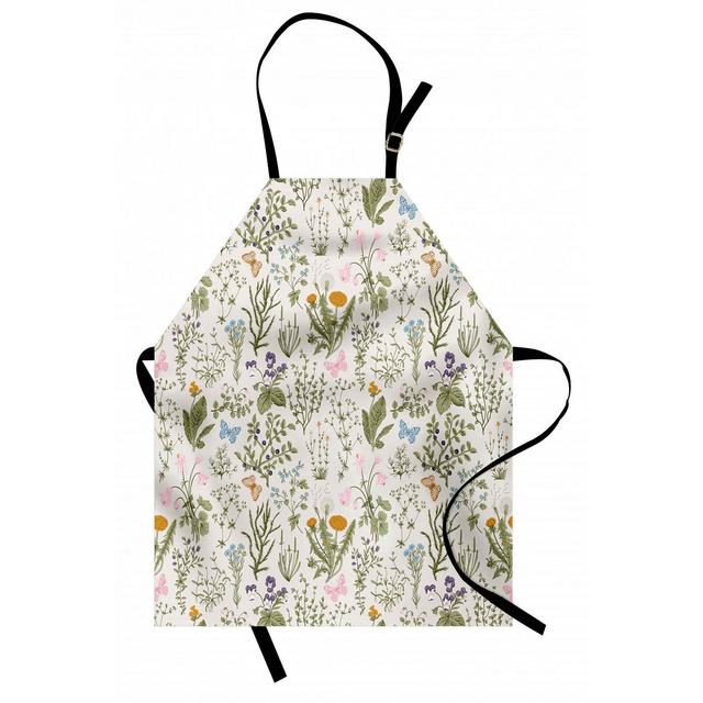 Ambesonne Floral Apron