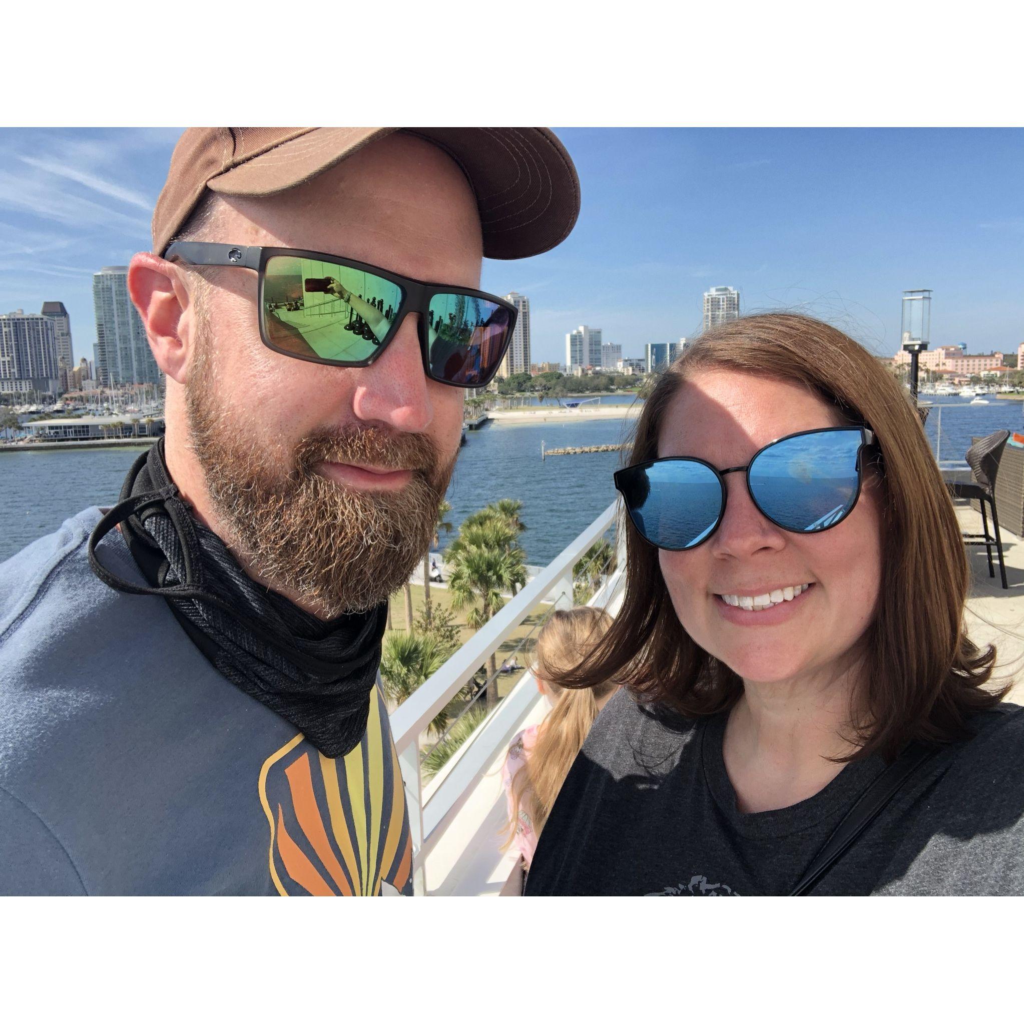 Us at the Saint Pete Pier