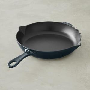 Staub Cast-Iron Fry Pan, 10" La Mer