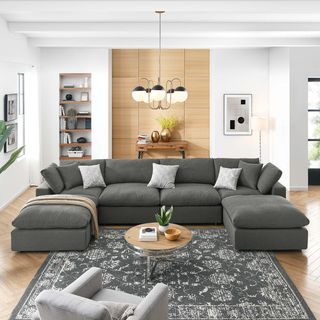 Commix 6-Piece Sectional Sofa with Ottoman