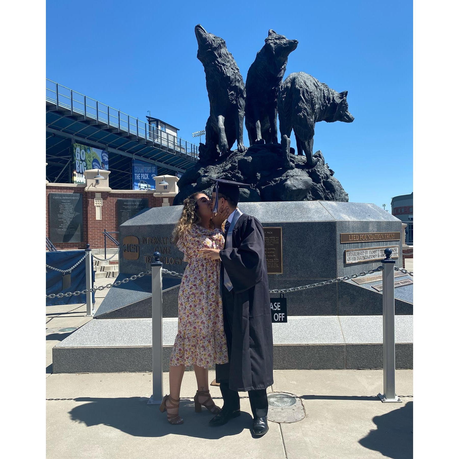 We spent over 3 years doing long distance and saw how strong our relationship had become. Our love grows more everyday.