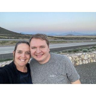 Road trip back from Portland (Mt. Shasta in background)