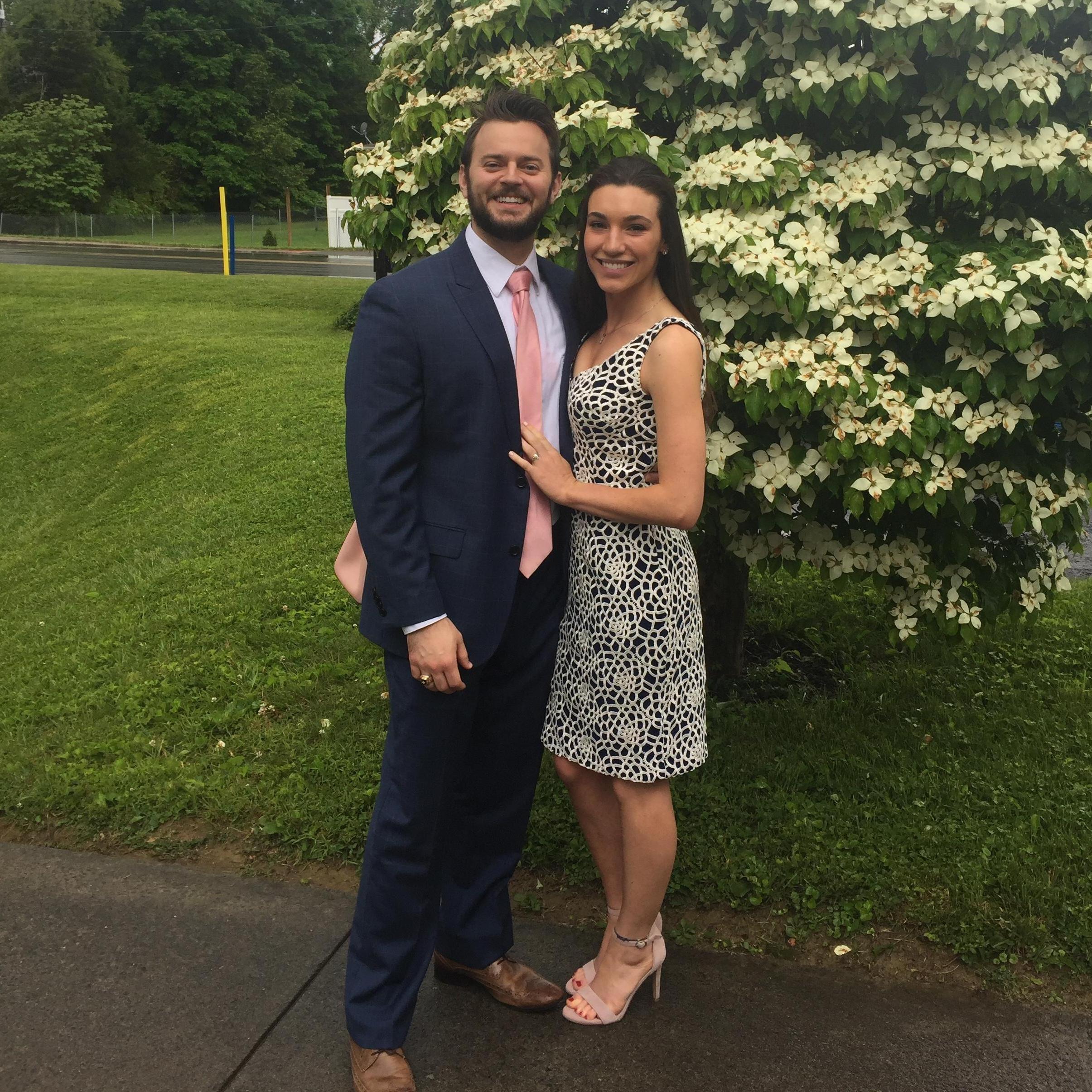 Our first wedding together...I wonder if we knew then we would have our own one day