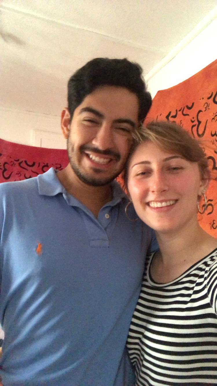 Mallory and Esteban in Valencia, Spain