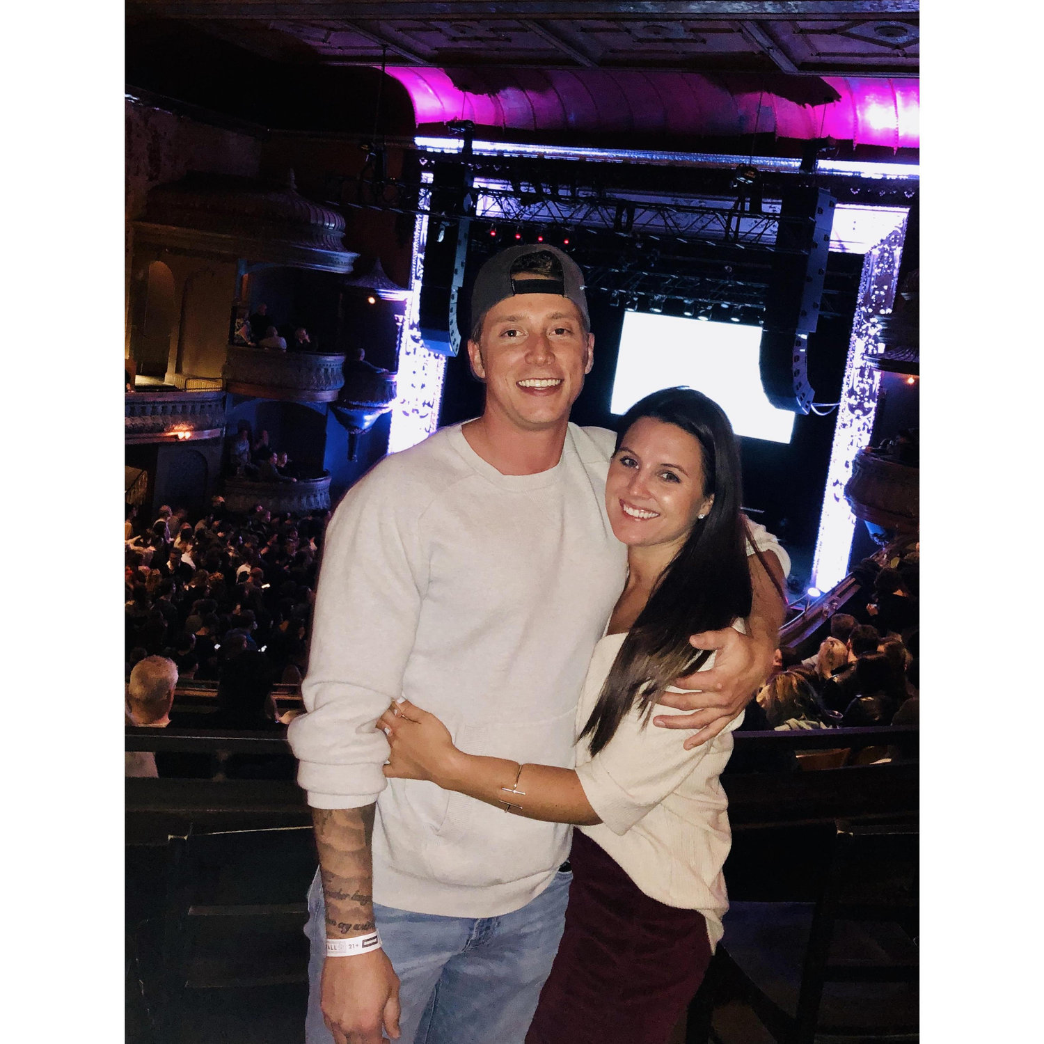 When we first started dating, we saw a concert at Thalia Hall. One of the songs that was played will be our wedding song!
