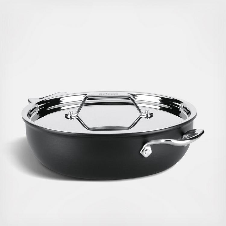  All-Clad HA1 Hard Anodized Nonstick Saute Pan with Lid
