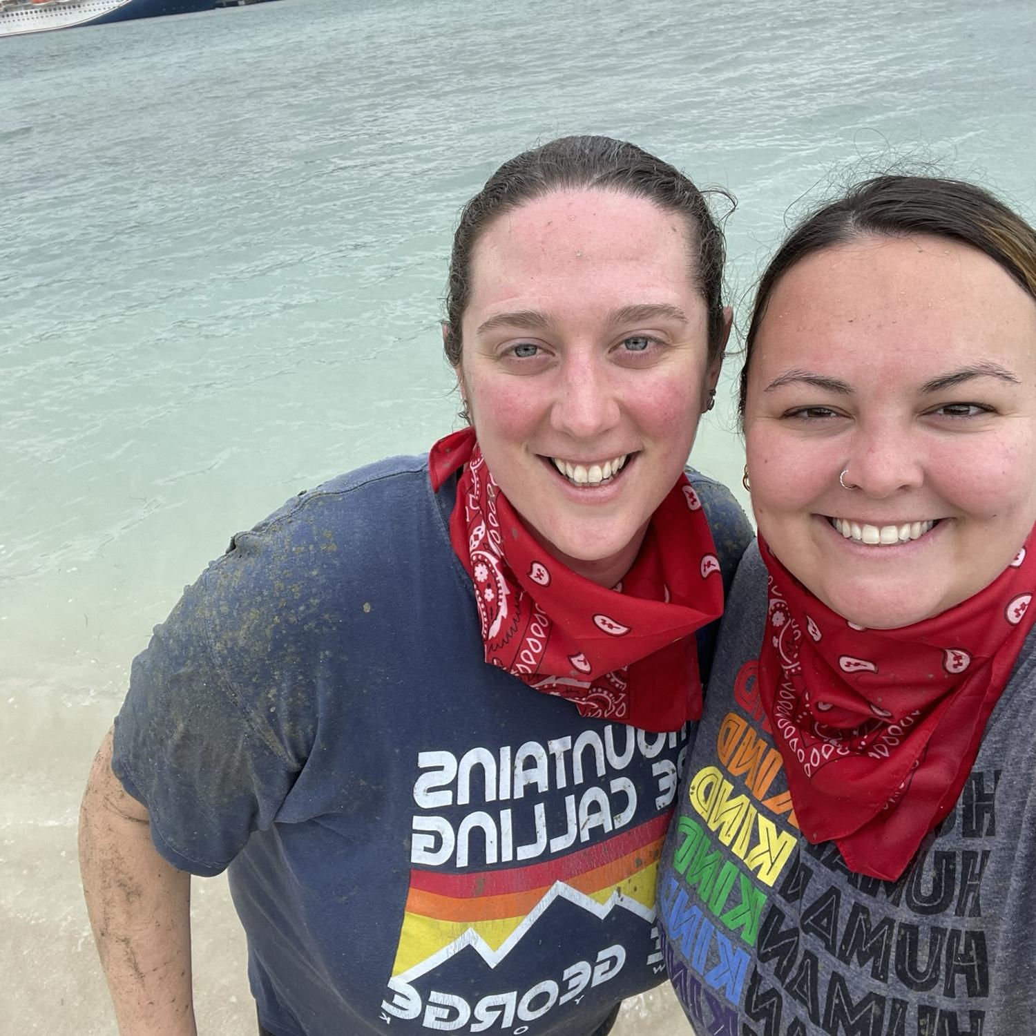 Rinsing off… kinda!
