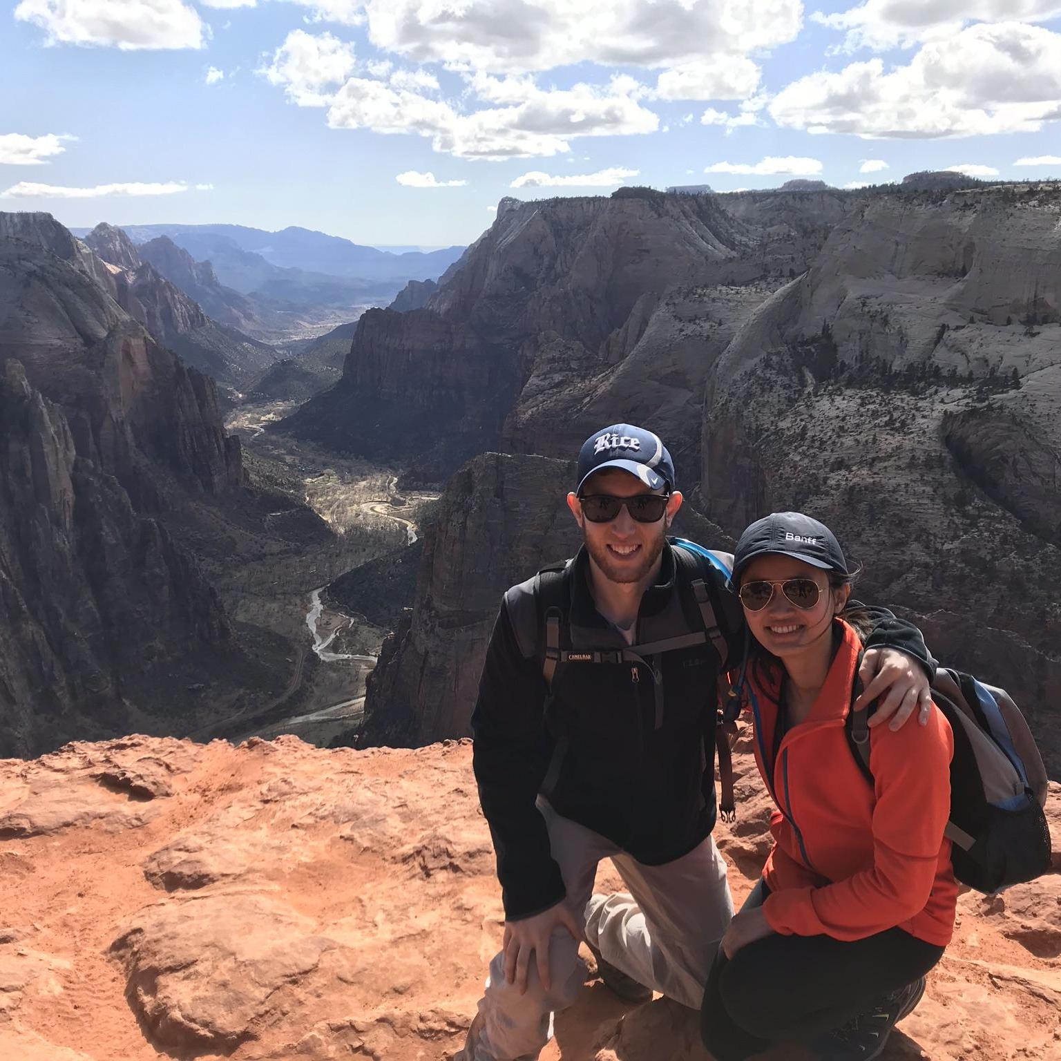 Our trip to Zion National Park for spring break 2018.