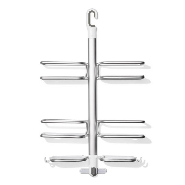 OXO Aluminum Hose Keeper Shower Caddy