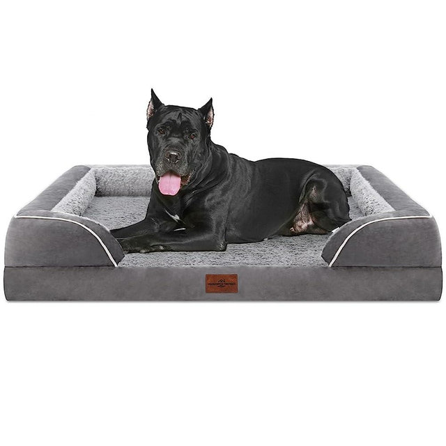 Comfort Expression XXL Dog Bed, Waterproof Orthopedic Dog Bed, Jumbo Dog Bed for Extra Large Dogs, Durable PV Washable Dog Sofa Bed, Large Dog Bed with Removable Cover with Zipper