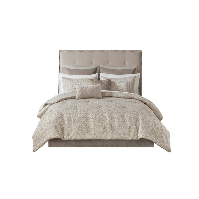 Madison Park Emilia Jacquard 12-Pc. Comforter Set, Queen