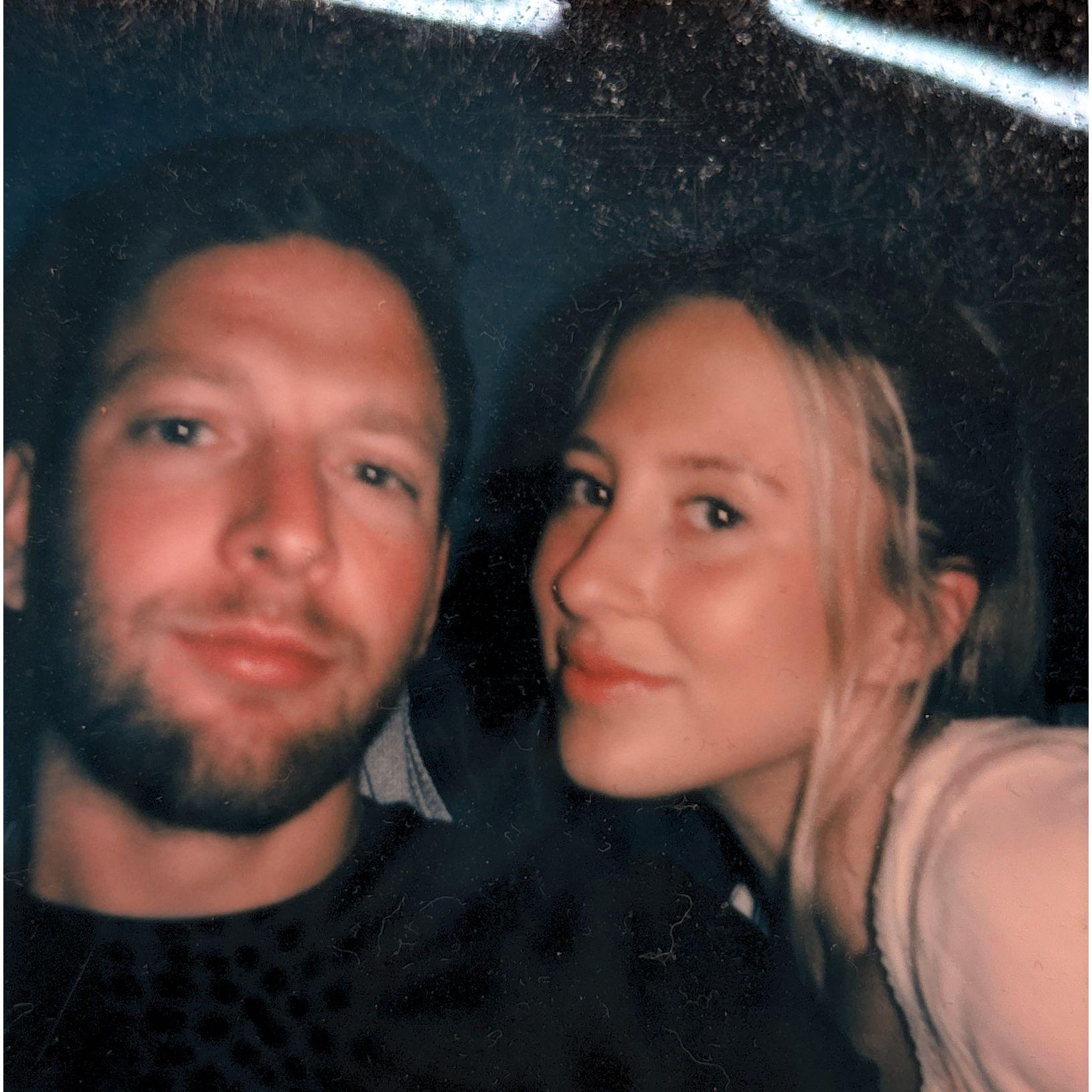 Our first polaroid picture :)