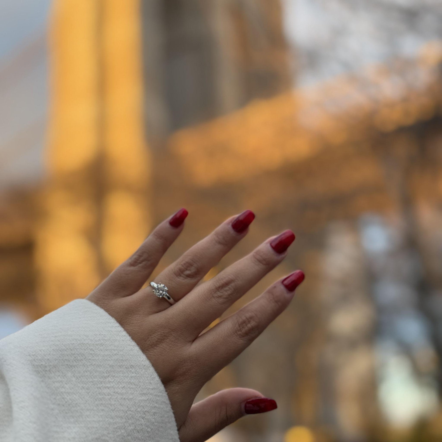 My Engagement Announcement to my Friends...