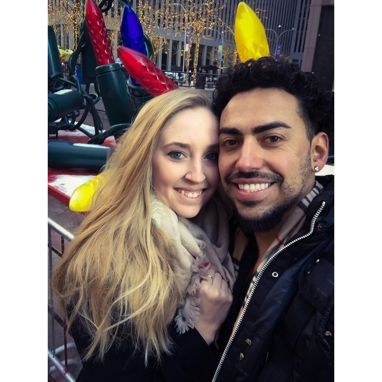 Trips to NYC during Christmas time! December, 2017