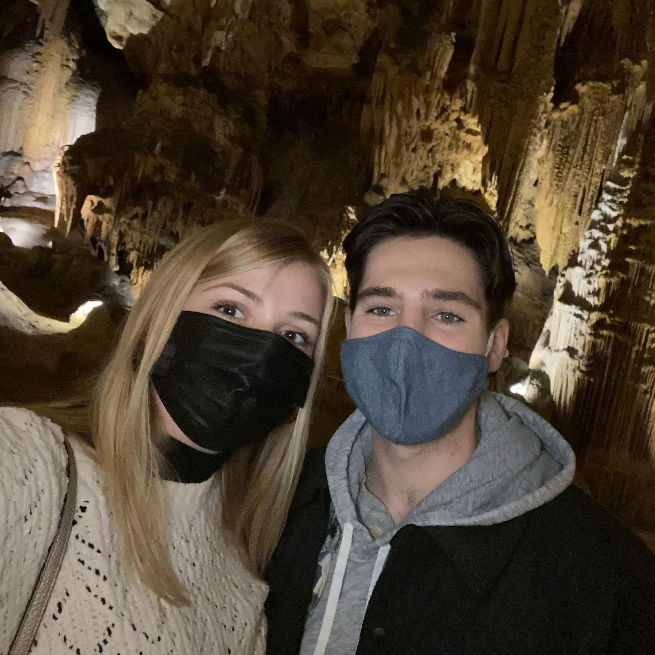 Teddy visited Jessie a few times while she was in grad school at JMU for one extra year after graduating.