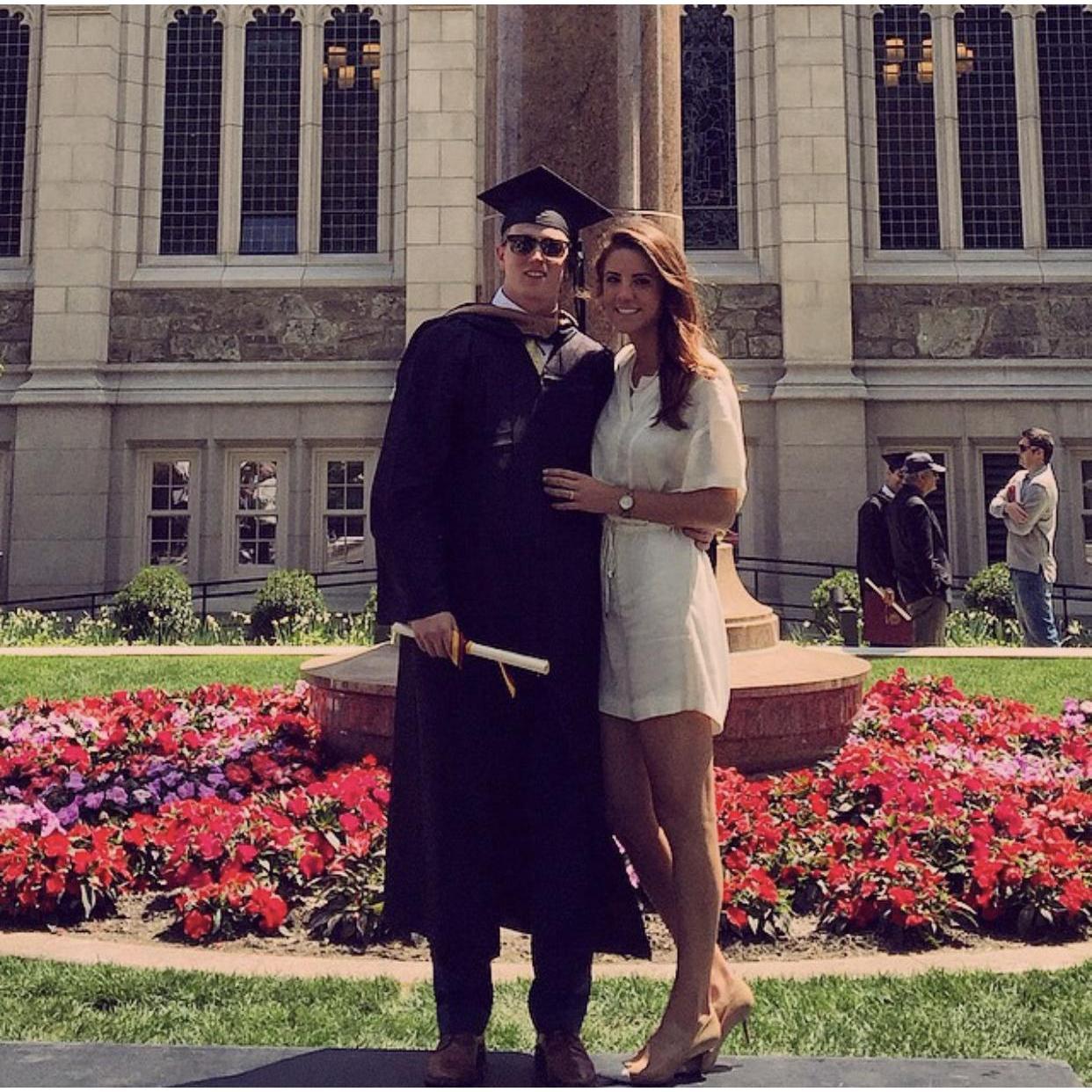 Jon's graduation from BC in 2015