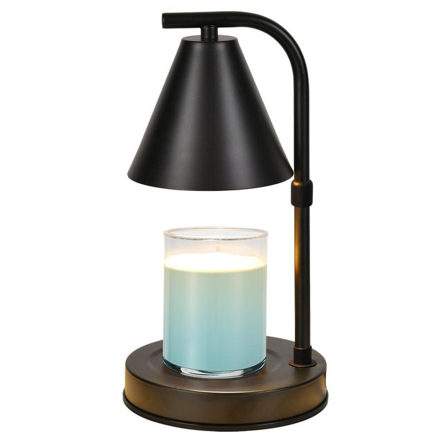Candle Warmer Lamp,Electric Candle Lamp Warmer, Dimmable Wax Melt Warmer for Scented Candles Compatible Candle Jar,Wax Warmer as Gifts for Moms Grandma Women Girls((Height-Adjustable)…