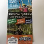 Lakeshore Adventures Zipline