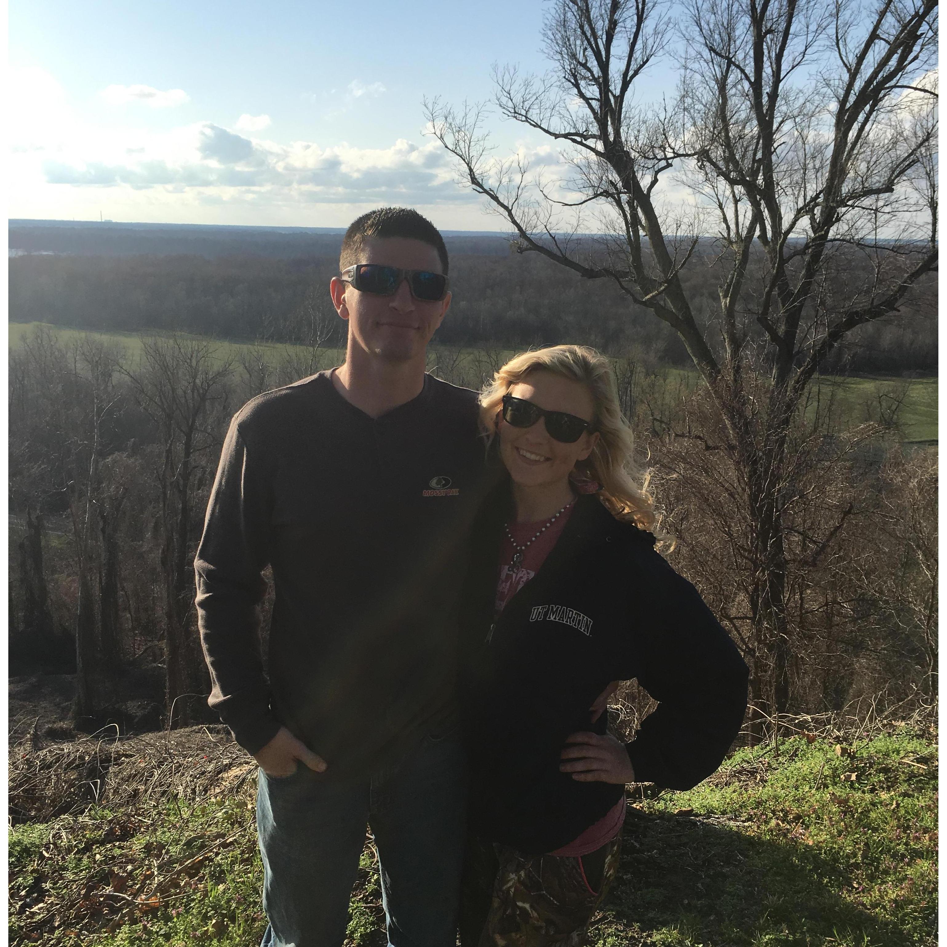 This is Fish Gap hill. Elliott took me here and it is one of the prettiest places in West, Tn.