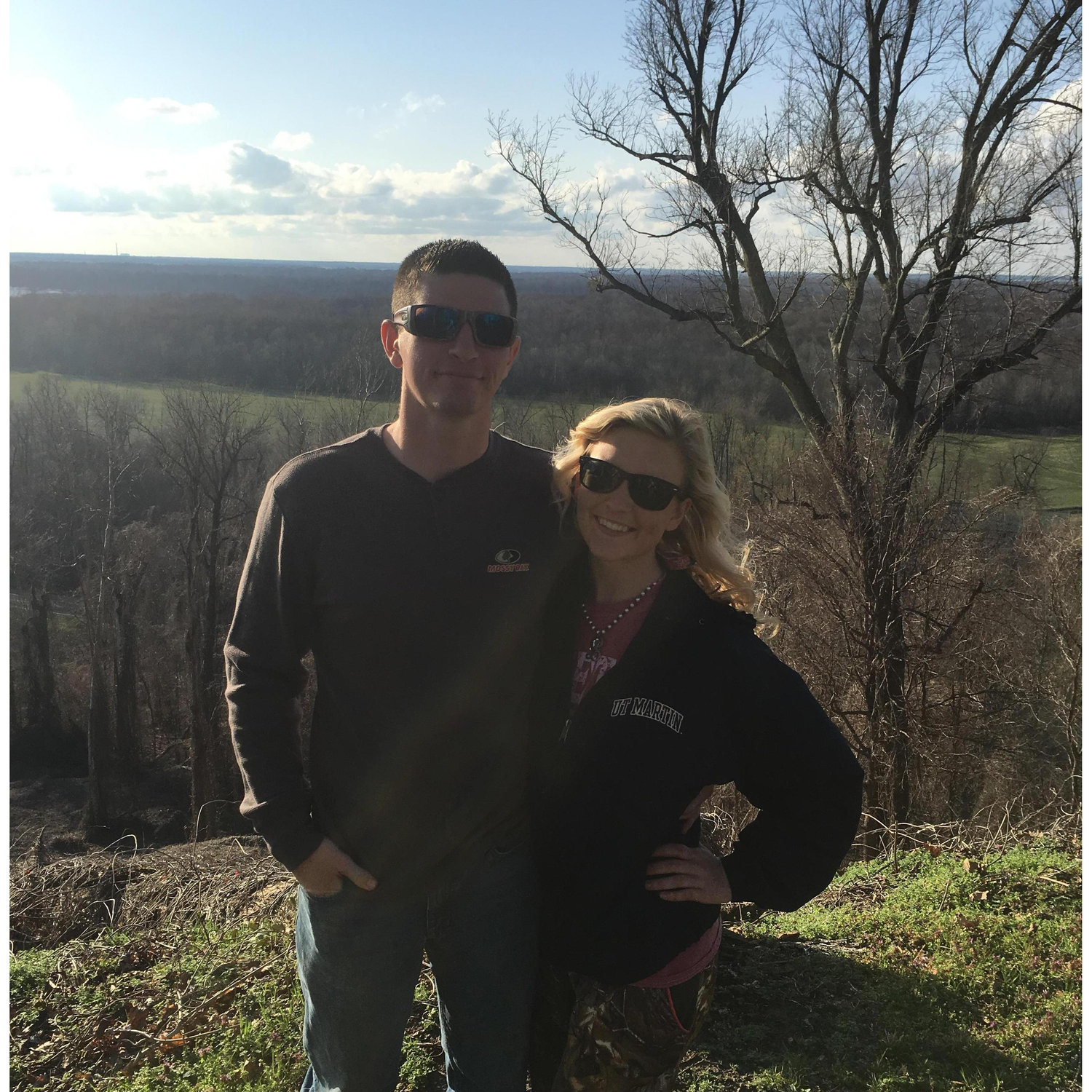 This is Fish Gap hill. Elliott took me here and it is one of the prettiest places in West, Tn.