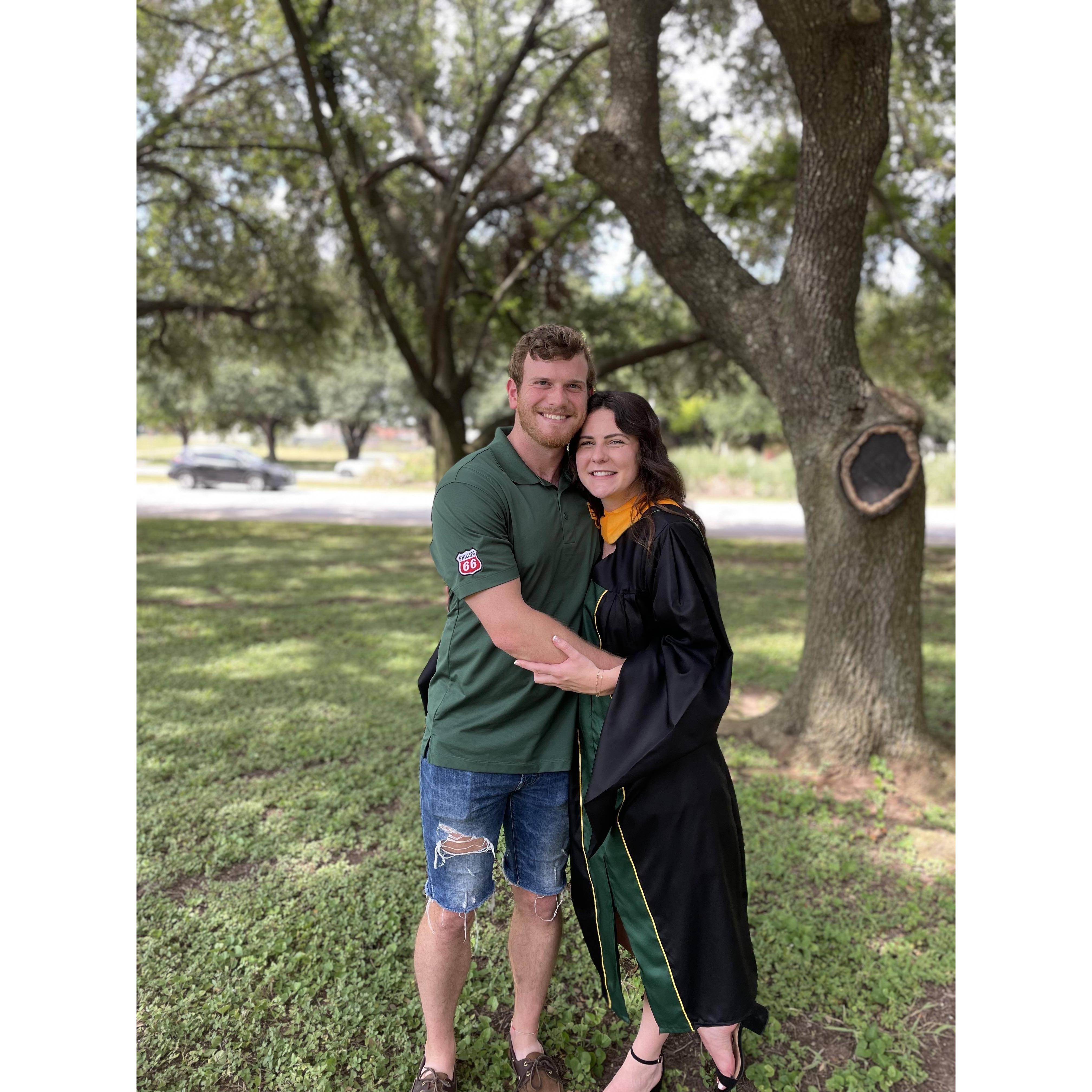 Baylor Masters graduation 2021!