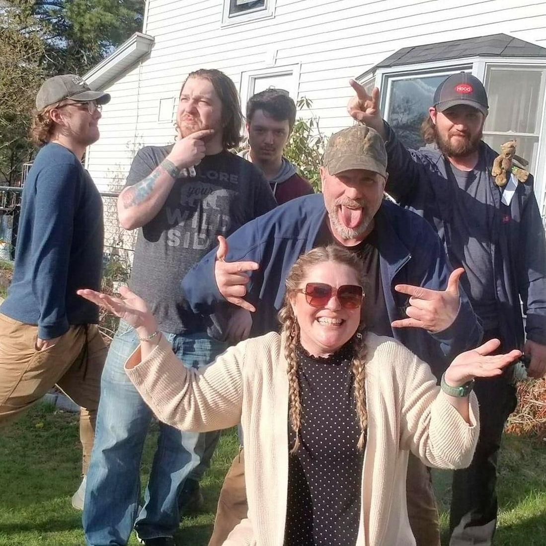 Suzie and her boyz