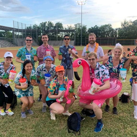 Summer kickball!