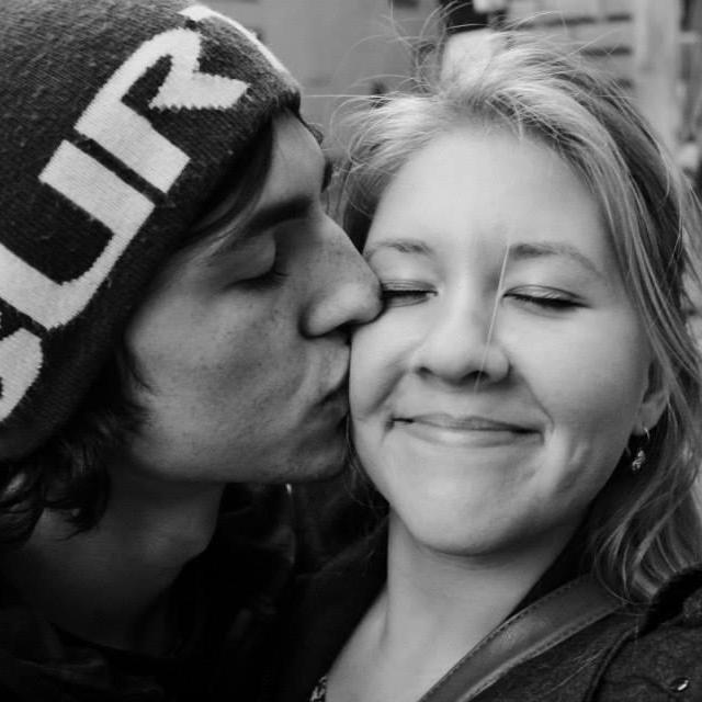 When Collin visited Stephanie while she studied abroad in Italy!