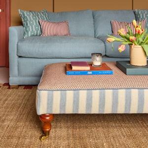 Custom Ottoman