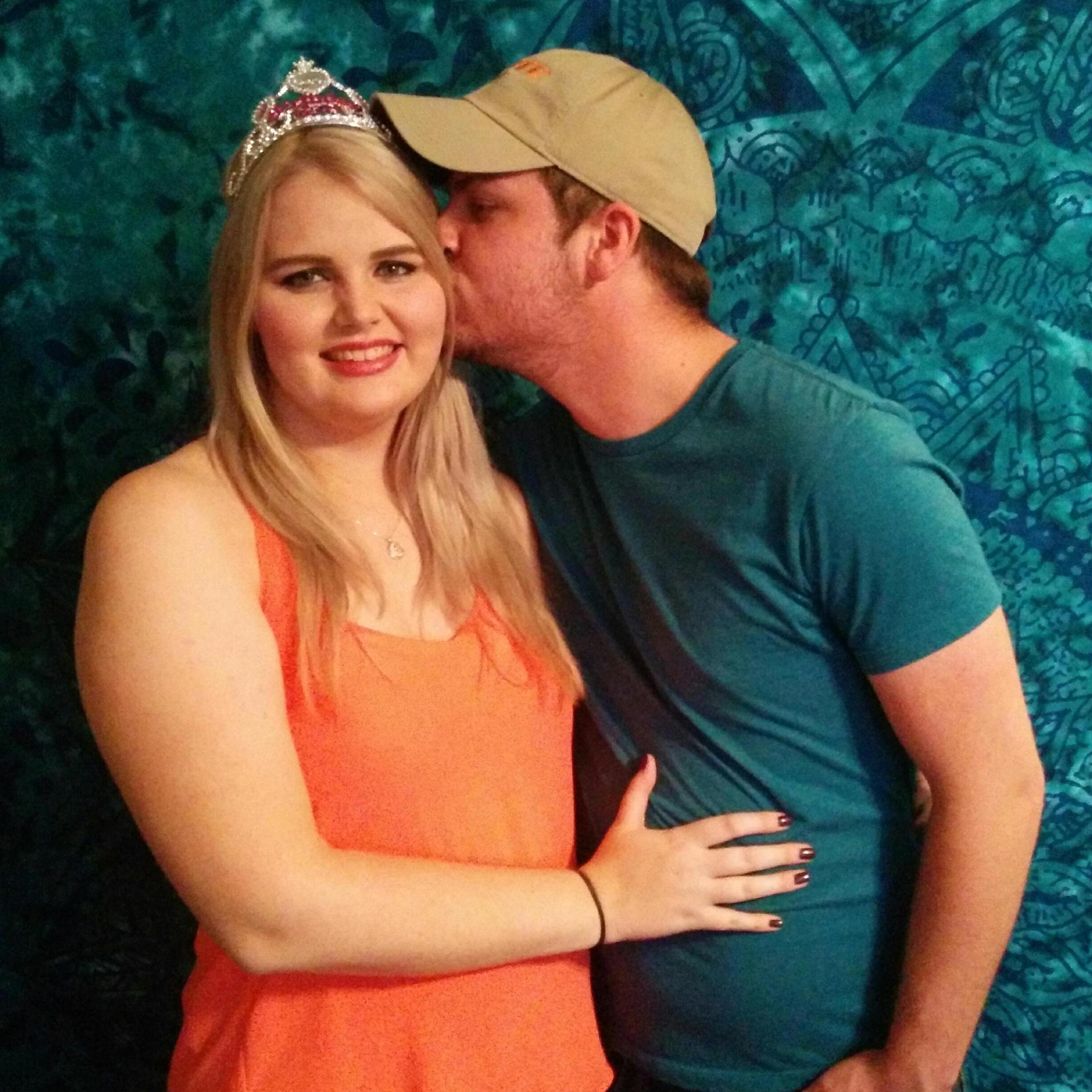 Celebrating Haley's 21st birthday, November 2015.