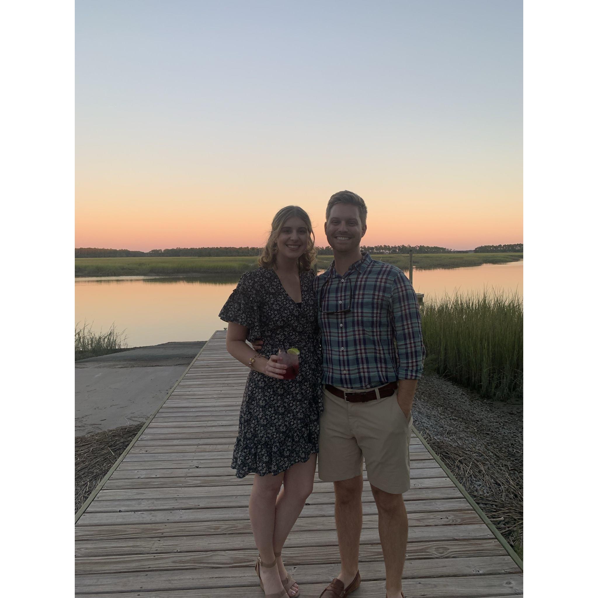 Riverfront sunset at the Montage Palmetto Bluff in South Carolina
2021