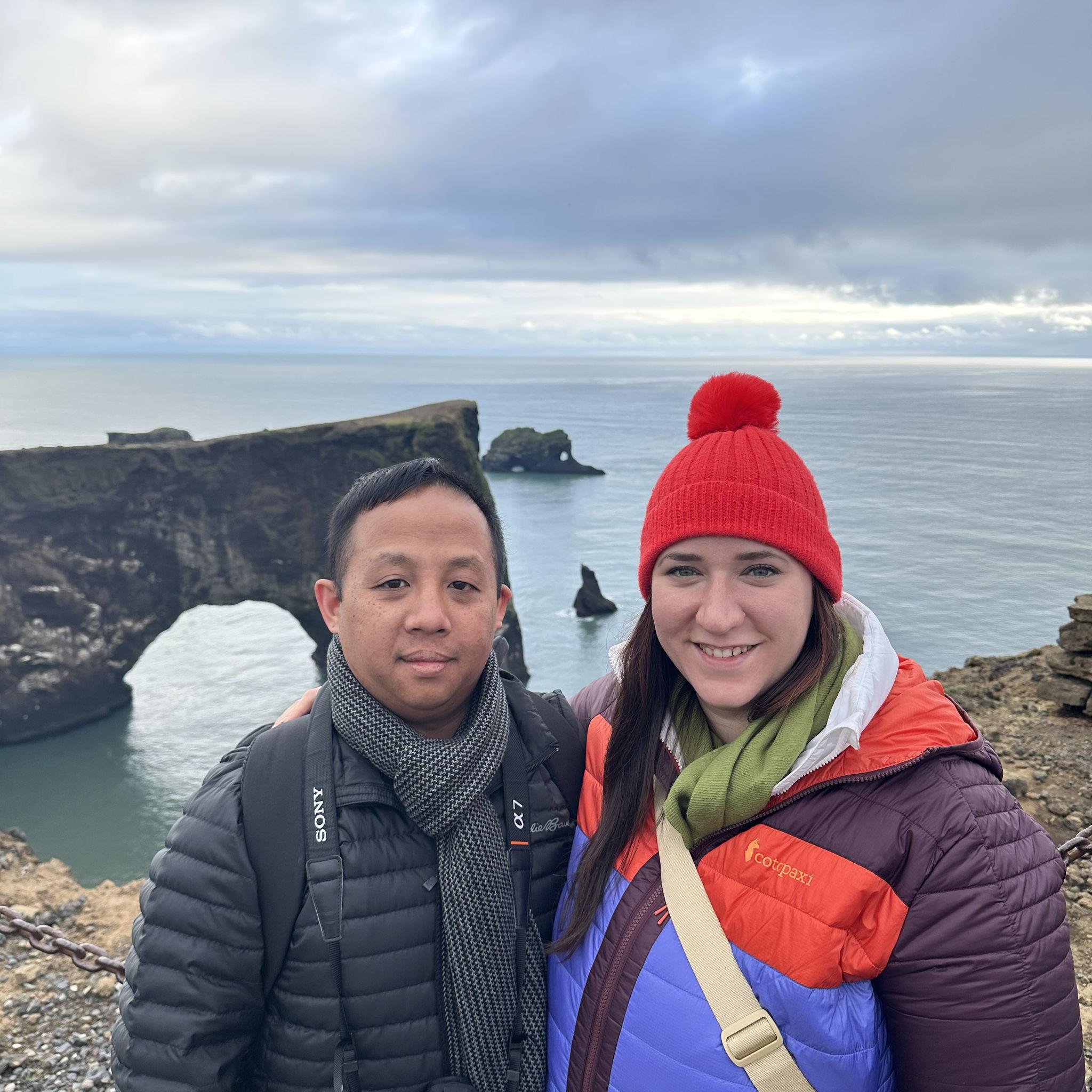 At the Dyrholaey Lighthouse in Southern Iceland - September, 2024