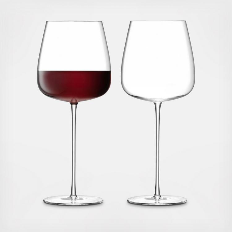 Tristar Bordeaux Red Wine Glasses - Set of 2 in gift box – Julianna Glass