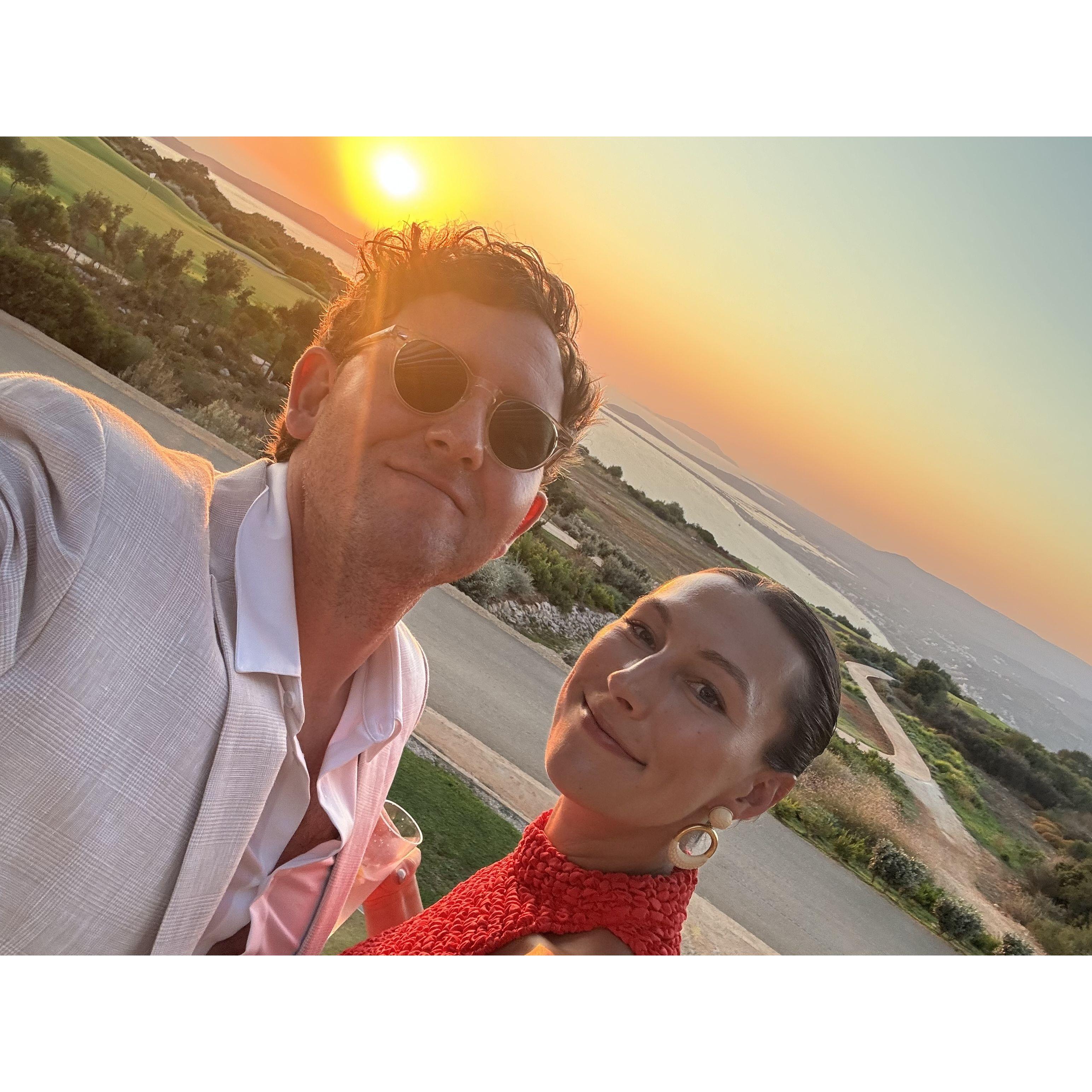 From Fire Island to Greece, we love catching a sunset!