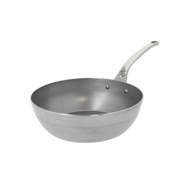 De Buyer Mineral B Pro Carbon Steel Country Pan, 11"