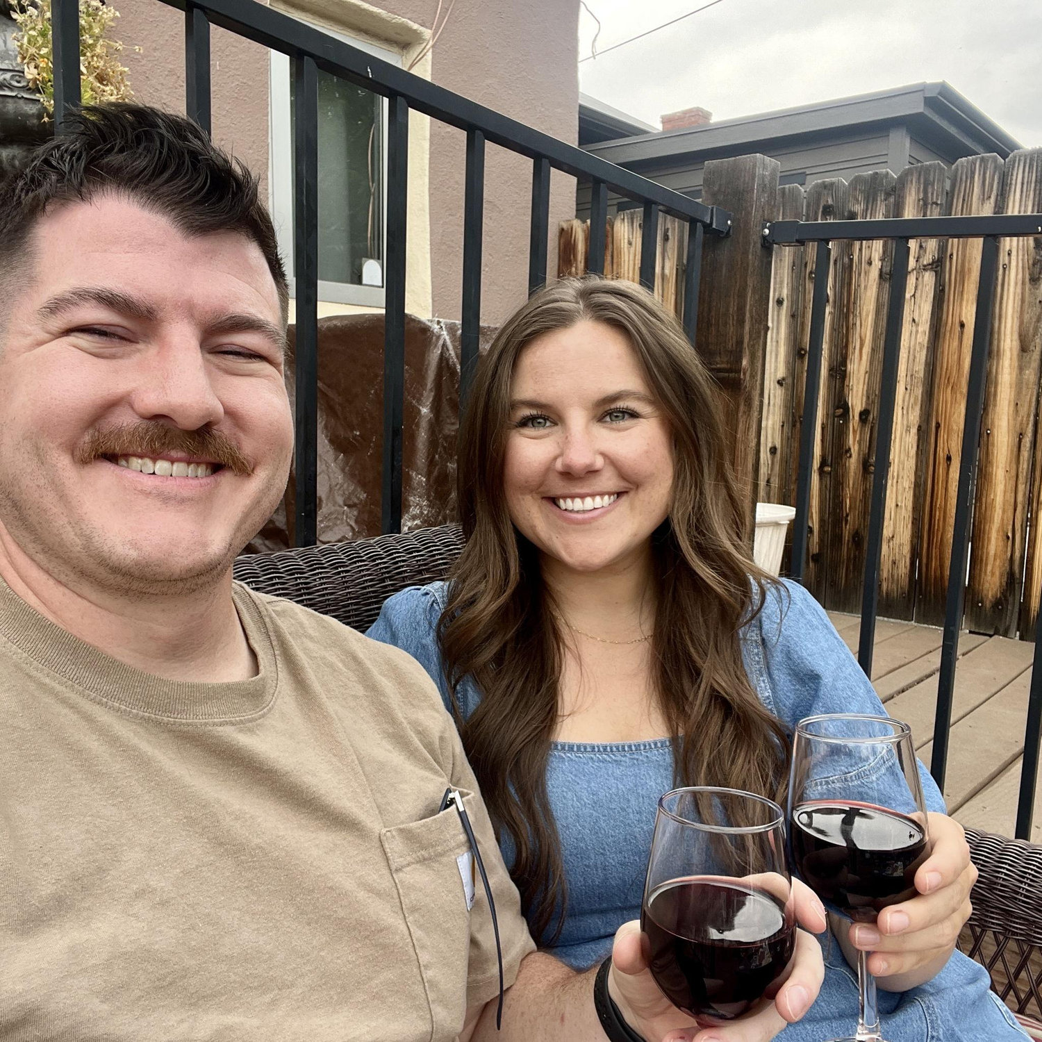 Date night at our favorite neighborhood winery