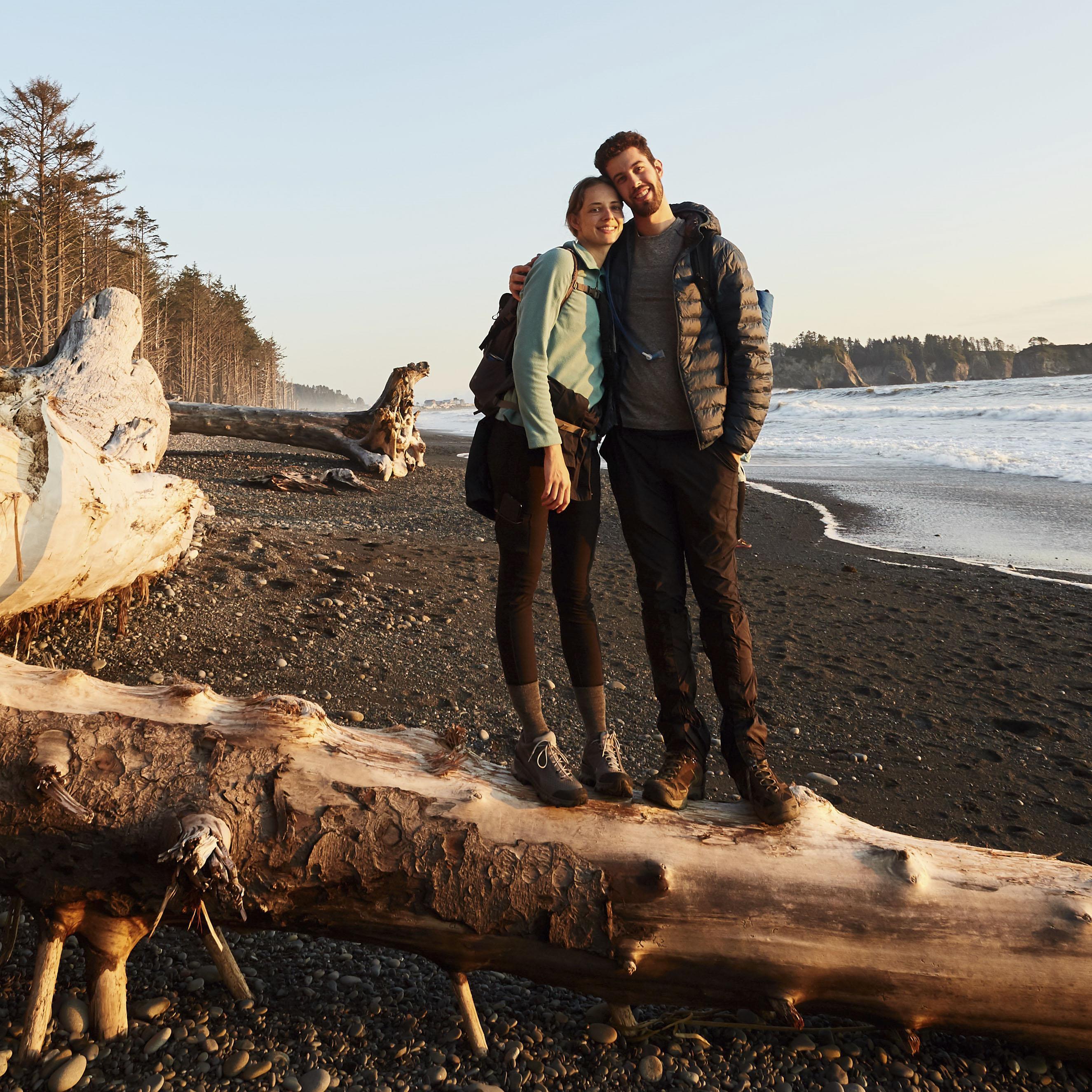 Rialto Beach in Washington, 2019
