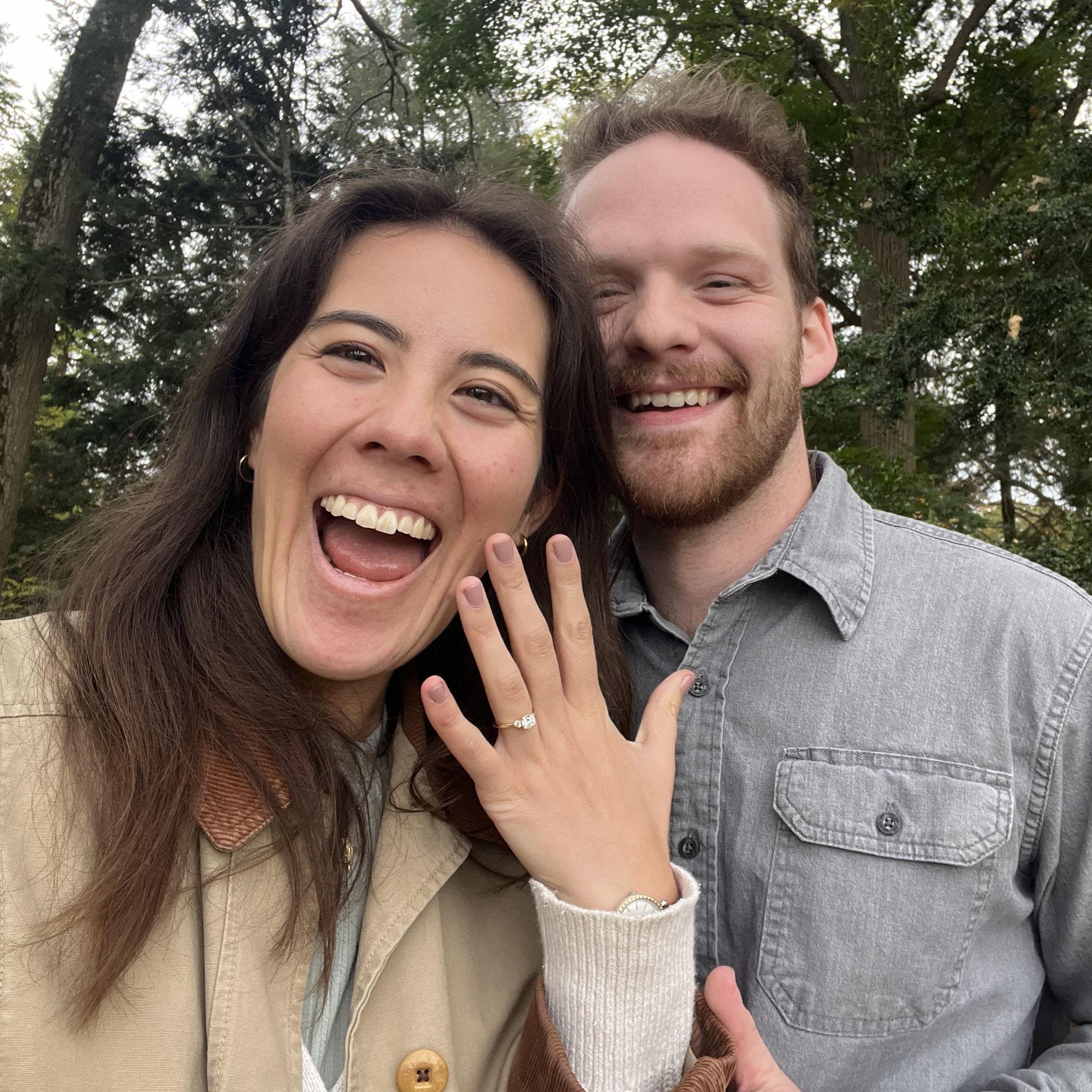 October 25, 2025. Jon asked Sophia to marry him at Longwood Gardens! She said, "Of course!" She was completely surprised, and even told Jon that she knew he wouldn’t propose that day...she was wrong.