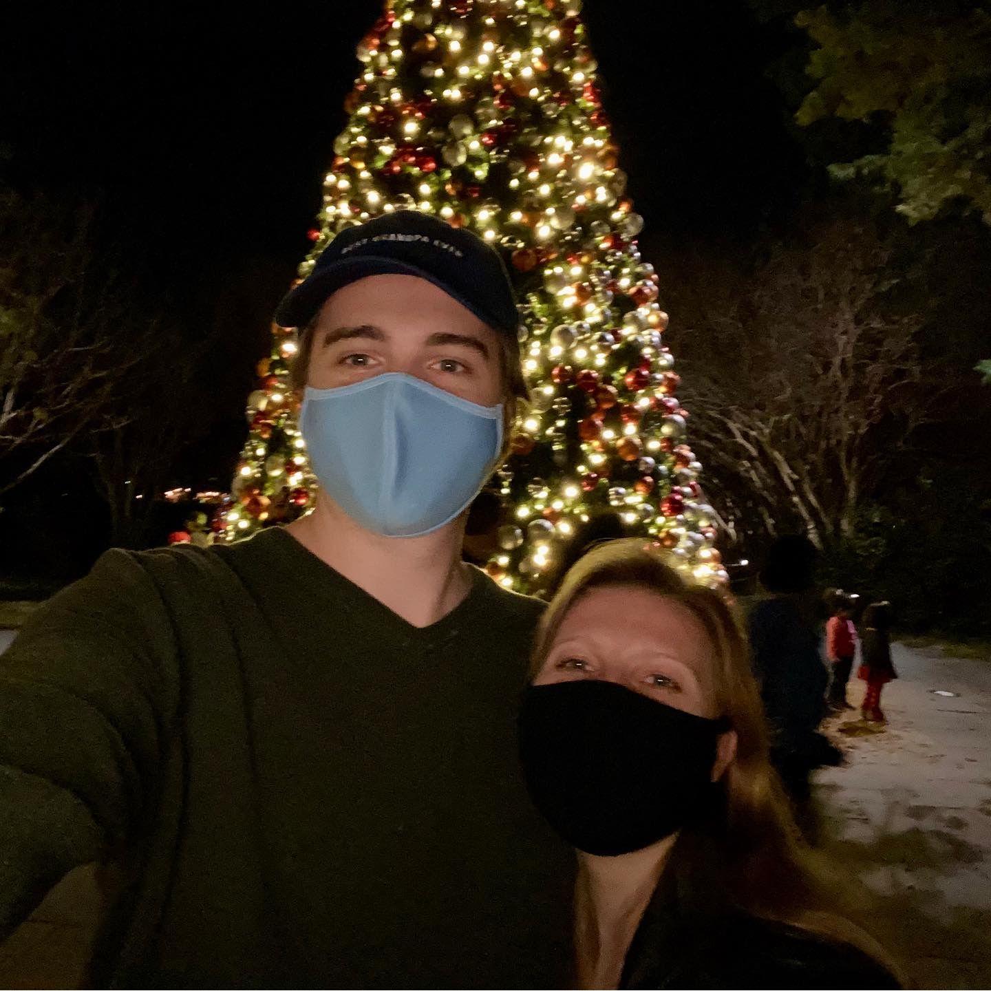 This was Amanda and Adam's 4th date at the Dallas Arboretum. Adam asked Amanda if he could hold her hand for the first time and this is their first picture together.