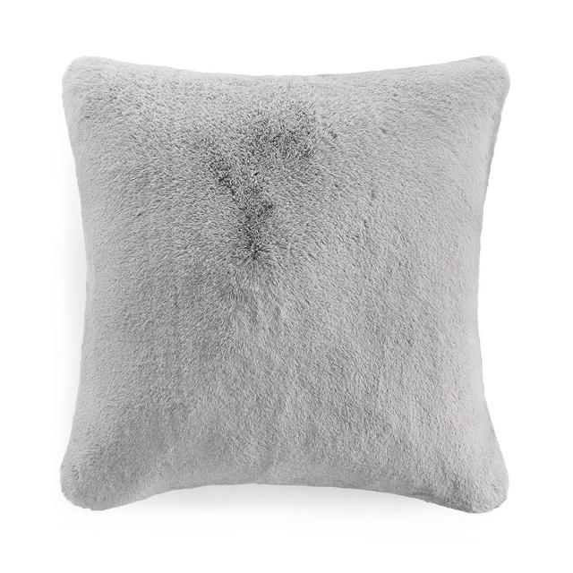 Martha Stewart Collection Solid Faux Fur 20" x 20" Decorative Pillow, Created for Macy's