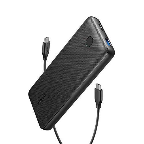 Anker PowerCore Essential 20000 PD USB C Portable Charger (18W), High-Capacity 20000mAh Power Delivery Power Bank for iPhone 11/11 Pro/11 Pro Max/X/8, Samsung, iPad Pro 2018 (Charger Not Included)