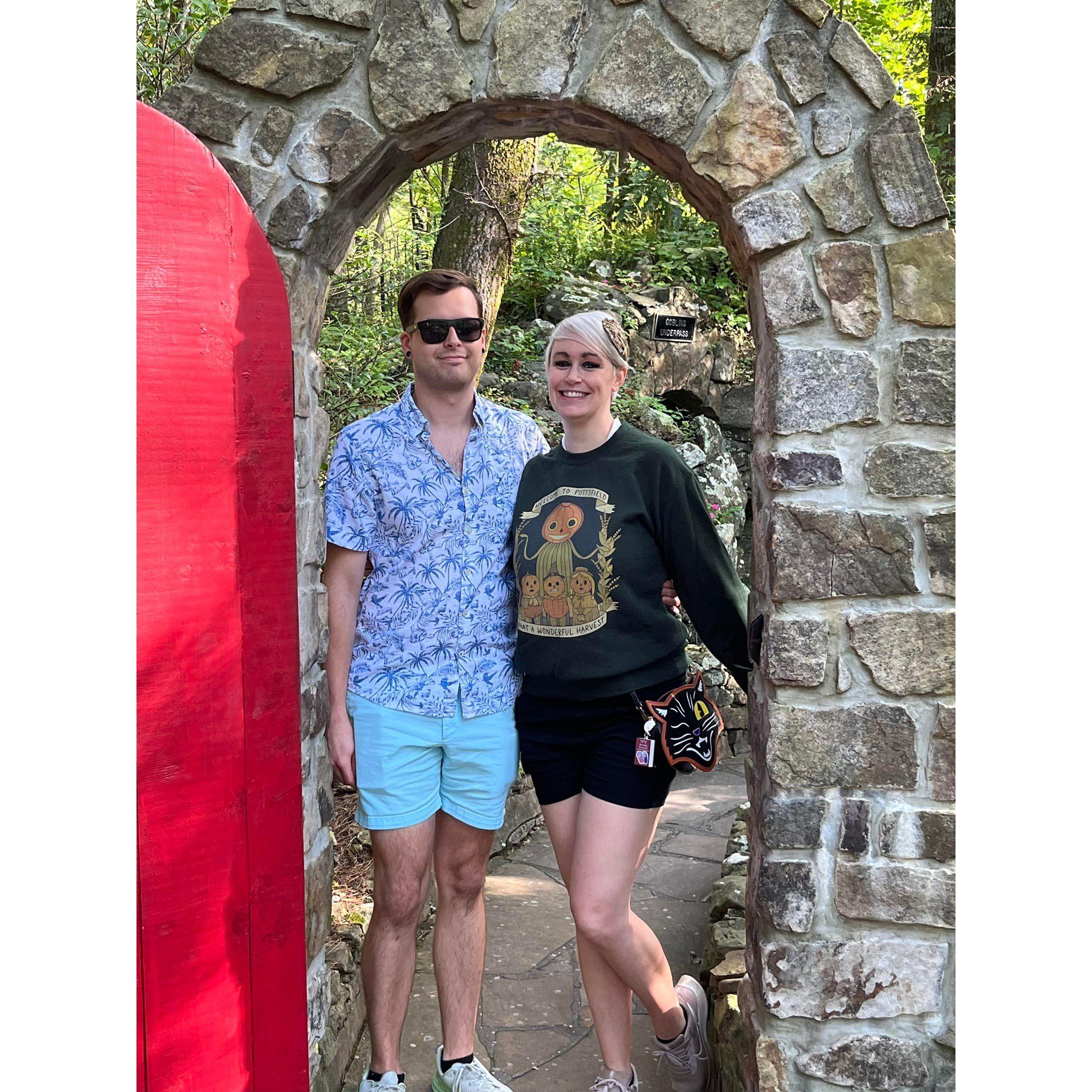 Visiting Rock City
