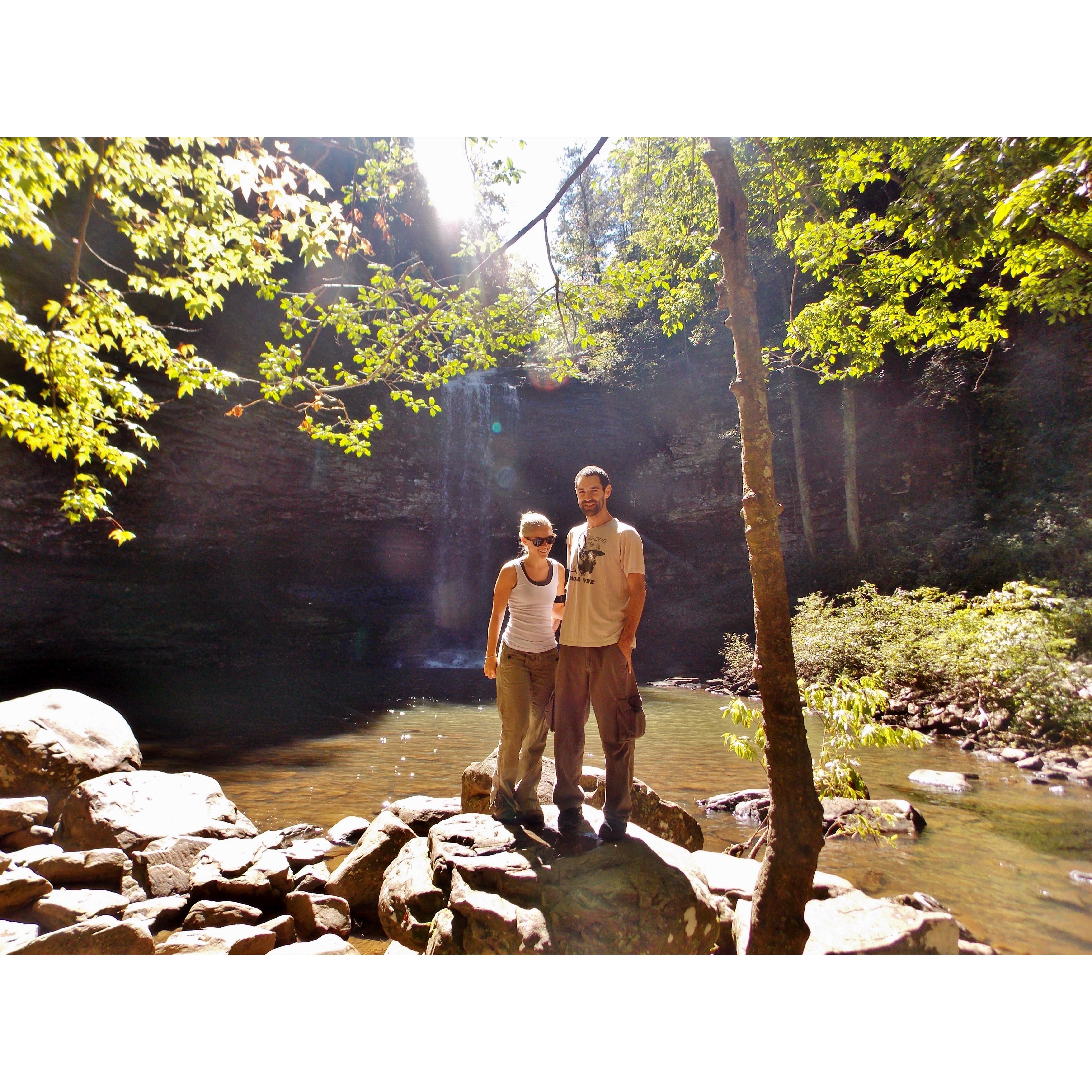 Labor Day hiking, Cloudland Canyon, Georgia
