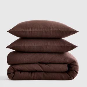 European Linen Duvet Cover Set - King/Cal King
