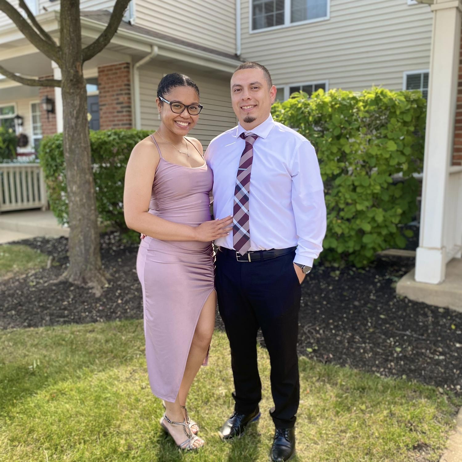Our first wedding