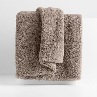 Faux Shearling Throw Blanket