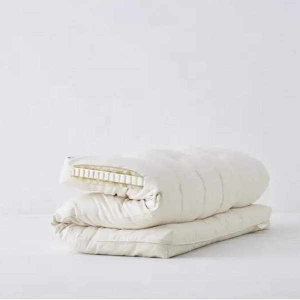Shikibuton Folding Futon Mattress - Latex & Natural Wool SKU SHIKIFUTON-L_CONFIG
