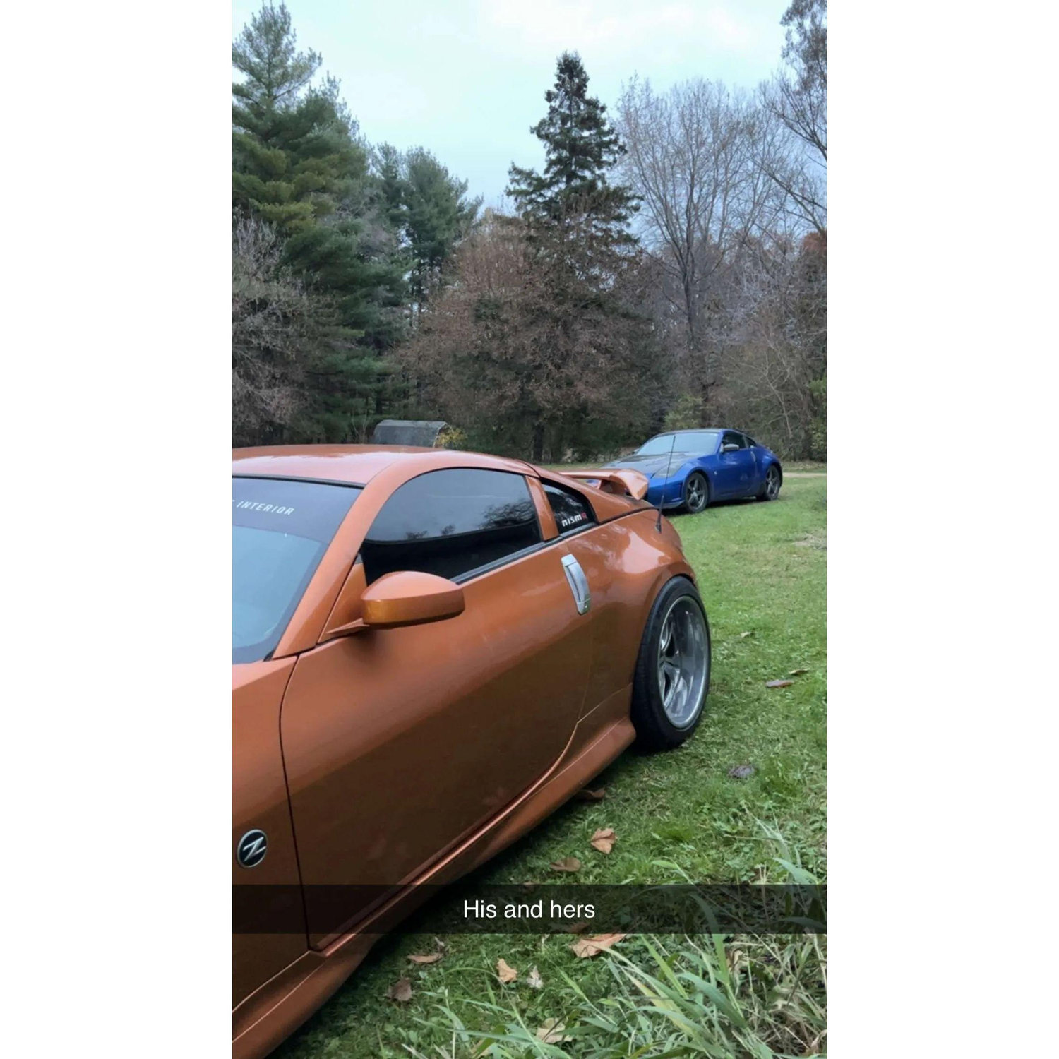His & Hers 350z's