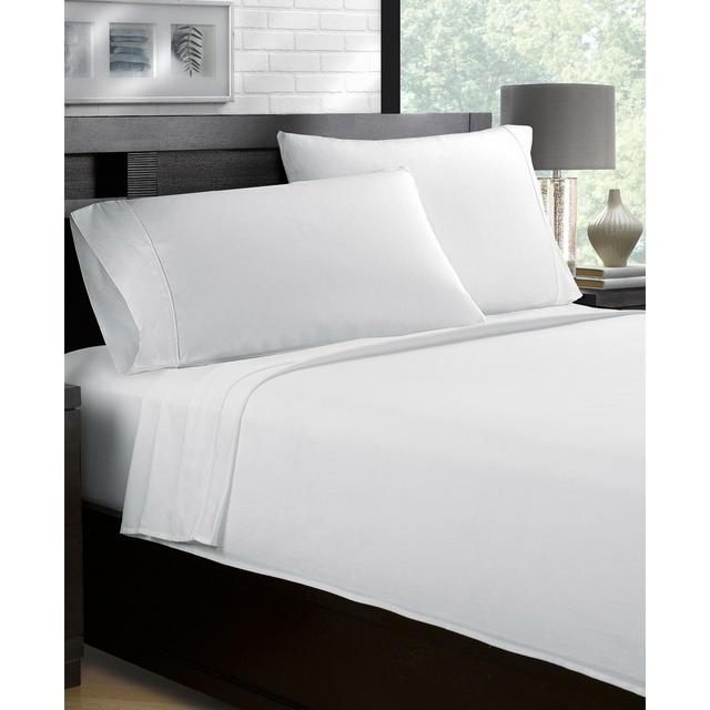 100% Cotton Sateen 500 Thread Count 4-Piece Sheet Set - Queen