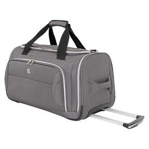 SWISSGEAR - SwissGear Checklite 22" Wheeled Duffel Bag - Charcoal